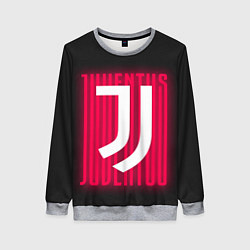 Свитшот женский JUVENTUS ЮВЕНТУС НЕОН, цвет: 3D-меланж