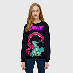 Свитшот женский Драйв фильм, цвет: 3D-черный — фото 2