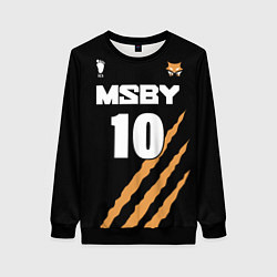 Женский свитшот 10 MSBY BLACK JACKALS