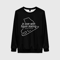 Женский свитшот In Love With Figure Skating