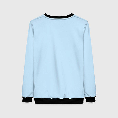 Женский свитшот Москва-Сити / 3D-Черный – фото 2