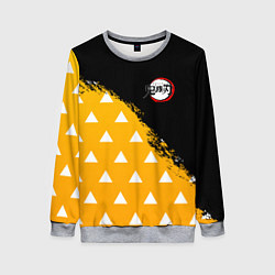 Свитшот женский КОСТЮМ ЗЕНИЦУ ZENITSU KNY, цвет: 3D-меланж