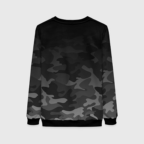 Женский свитшот WAR THUNDER ВАР ТАНДЕР / 3D-Черный – фото 2