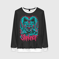 Свитшот женский Slipknot Monster, цвет: 3D-белый
