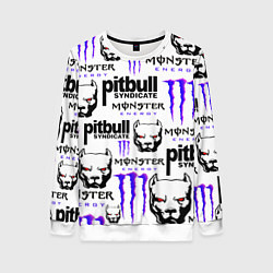 Женский свитшот PITBULL SYNDICATE X MONSTER