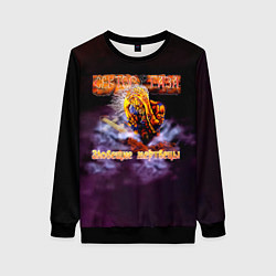 Свитшот женский Сектор Газа альбом Зловещие мертвецы, цвет: 3D-черный