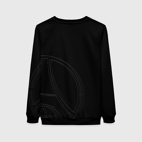 Женский свитшот PSG Core Big Logo Black New 202223 / 3D-Черный – фото 2
