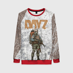 Свитшот женский DAYZ ДЕЙЗИ Z, цвет: 3D-красный