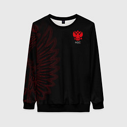 Женский свитшот Russia - Red Side