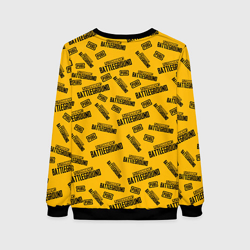 Женский свитшот PUBG ПАБГ / 3D-Черный – фото 2