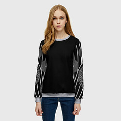 Свитшот женский ВАЛЬХАЛЛА БАНДА, цвет: 3D-меланж — фото 2