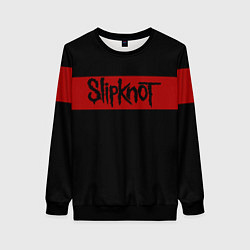 Свитшот женский Полосатый Slipknot, цвет: 3D-черный