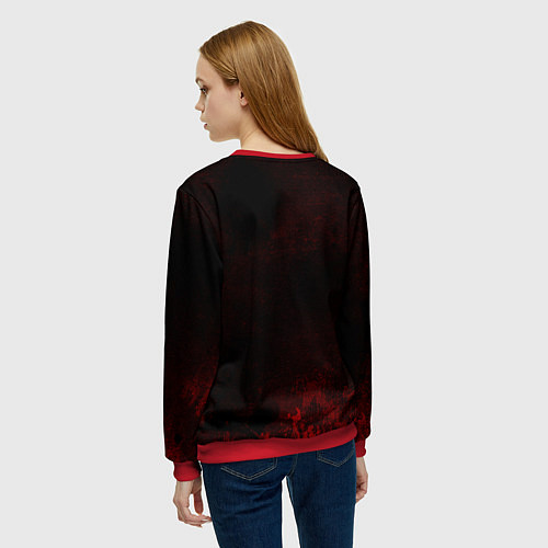 Женский свитшот Элизиум 1995 / 3D-Красный – фото 4