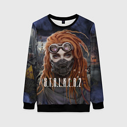 Свитшот женский S T A L K E R С Т А Л К Е Р 2 Z, цвет: 3D-черный