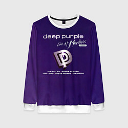 Свитшот женский Deep Purple - Live at Montreux 1996, цвет: 3D-белый