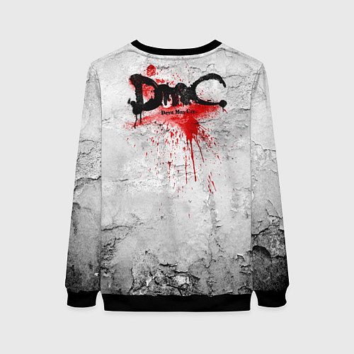 Женский свитшот White Dante / 3D-Черный – фото 2