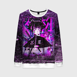 Женский свитшот Cyberpunk Samurai Anime