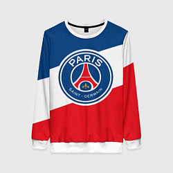 Свитшот женский Paris Saint-Germain FC, цвет: 3D-белый