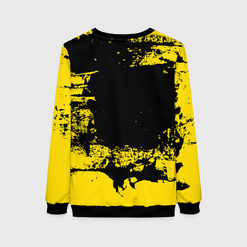 Женский свитшот Нирвана Гранж Nirvana Smile / 3D-Черный – фото 2