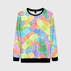 Женский свитшот Цветные пластыри