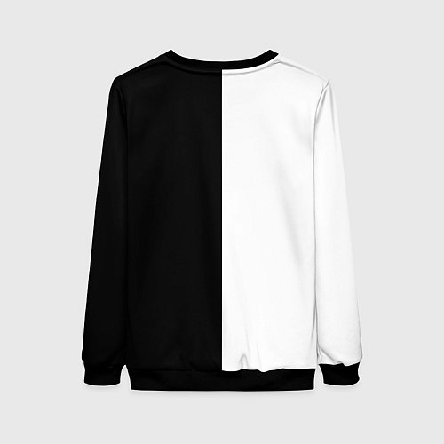 Женский свитшот The Beatles черно - белый партер / 3D-Черный – фото 2