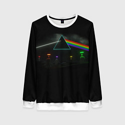 Свитшот женский ПИНК ФЛОЙД PINK FLOYD LOGO, цвет: 3D-белый