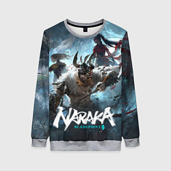 Свитшот женский Naraka team, цвет: 3D-меланж