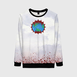 Свитшот женский Пожиратели миров до Ереси цвет легиона, цвет: 3D-черный