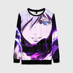 Женский свитшот Сатору Гото кастует заклинание