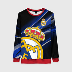 Свитшот женский РЕАЛ МАДРИД ГЕОМЕТРИЯ СПОРТ, цвет: 3D-красный