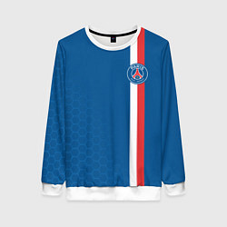 Свитшот женский PSG SPORT STRIPES UNIFORM, цвет: 3D-белый