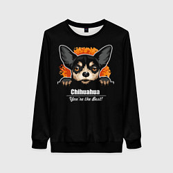 Женский свитшот Чихуахуа Chihuahua