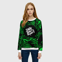 Свитшот женский Дайте танк См рис 1, цвет: 3D-белый — фото 2