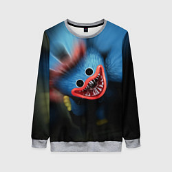 Свитшот женский ХАГИ ВАГИ, Я ТЕБЯ ПОЙМАЛ, цвет: 3D-меланж