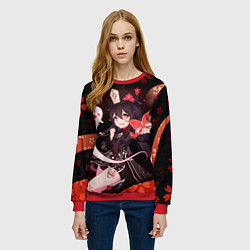 Свитшот женский УЛЬТ ХУ ТАО HU TAO, цвет: 3D-красный — фото 2