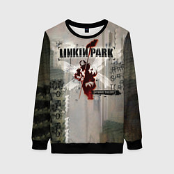 Свитшот женский Hybrid Theory Live Around The World - Linkin Park, цвет: 3D-черный