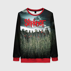 Свитшот женский All Hope Is Gone - Slipknot, цвет: 3D-красный