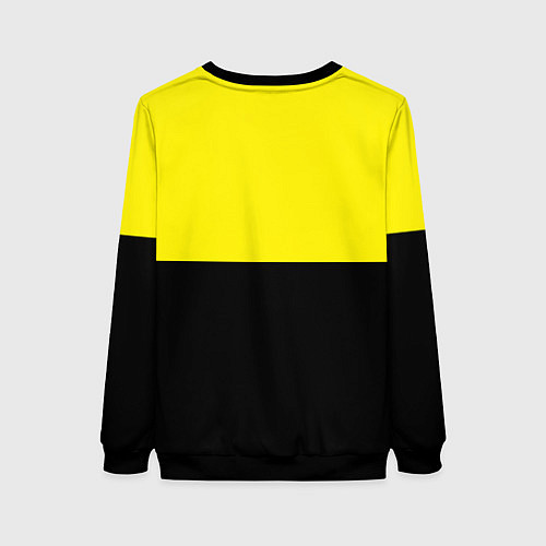 Женский свитшот Котик голова кота / 3D-Черный – фото 2