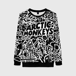 Женский свитшот Arctic monkeys Pattern