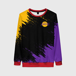 Женский свитшот LAKERS БРЫЗГИ КРАСОК
