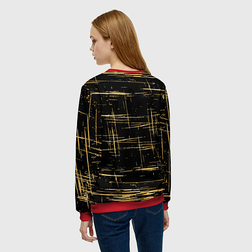 Женский свитшот Bendy and the ink machine - Бенди / 3D-Красный – фото 4