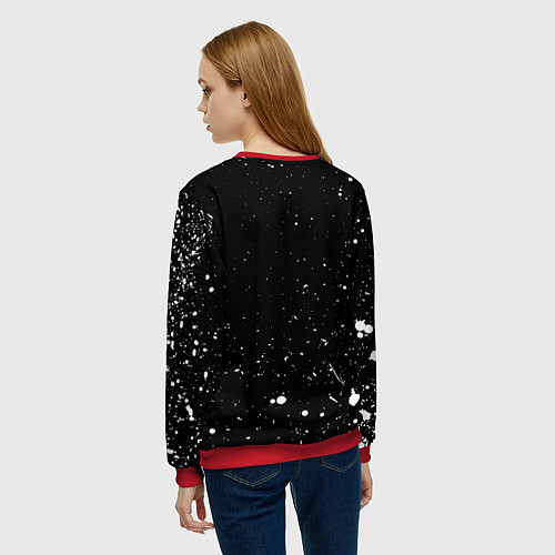 Женский свитшот DUNGEON MASTER ГАЧИМУЧИ GACHIMUCHI / 3D-Красный – фото 4