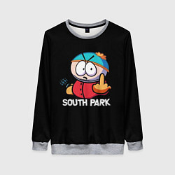 Свитшот женский Южный парк Эрик South Park, цвет: 3D-меланж