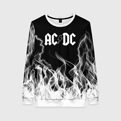 Женский свитшот ACDC Fire