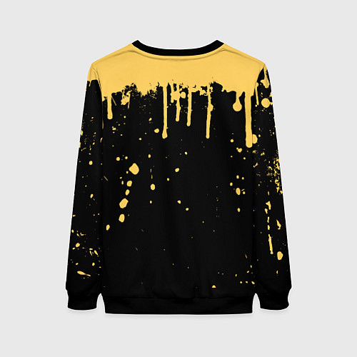 Женский свитшот Bendy And The Ink Machine Игра Бенди / 3D-Черный – фото 2