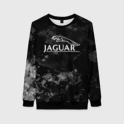 Свитшот женский Ягуар , Jaguar, цвет: 3D-черный