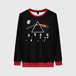 Женский свитшот PINK FLOYD LOGO ПИНК ФЛОЙД НЕБО