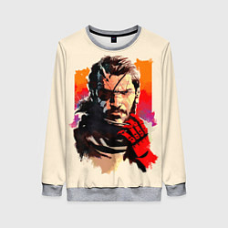 Свитшот женский Босс с повязкой, цвет: 3D-меланж