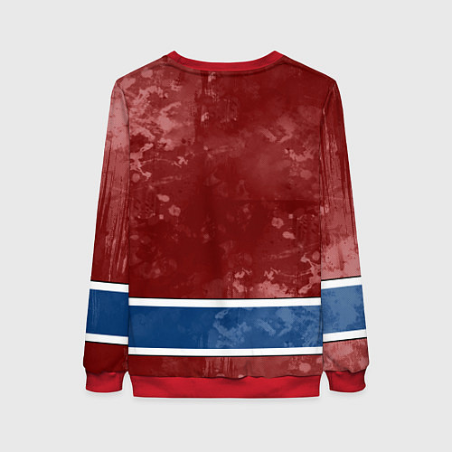 Женский свитшот Монреаль Канадиенс, Montreal Canadiens Маскот / 3D-Красный – фото 2