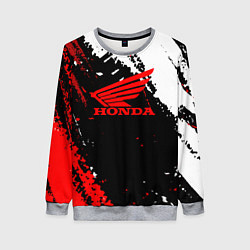 Свитшот женский Honda Logo Auto, цвет: 3D-меланж